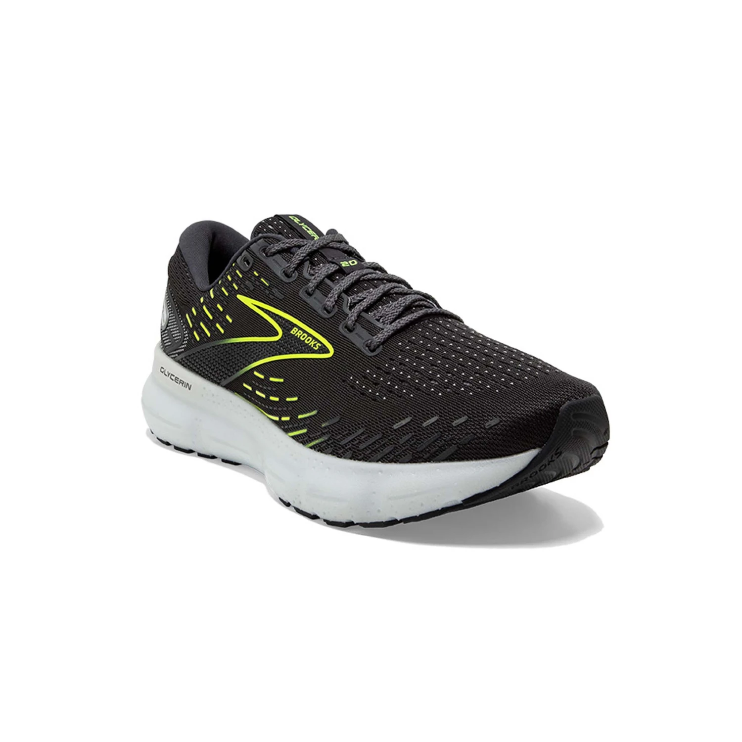 Brooks | Men's Glycerin 20 Running Shoes - Ebony 4 Brooks | Men's Glycerin 20 Running Shoes - Ebony - Image 2