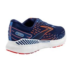 Brooks | Men's Glycerin GTS 20 Running Shoes - Blue Depths -Nike Store 1103831D444 M Brooks GlycerinGTS20 backside