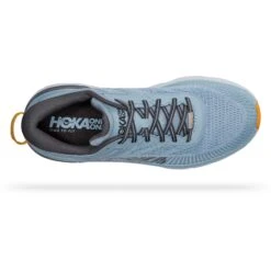 Hoka One One Hoka | Men's Bondi 7 Running Shoes - Blue Fog -Nike Store 1110518BFCS M hoka bondi7 top