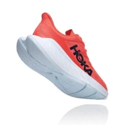 Hoka One One Hoka | Women's Carbon X 2 Running Shoes - Hot Coral 12 Hoka One One Hoka | Women's Carbon X 2 Running Shoes - Hot Coral -Nike Store 1113527HCBI F hoka carbonx2 back