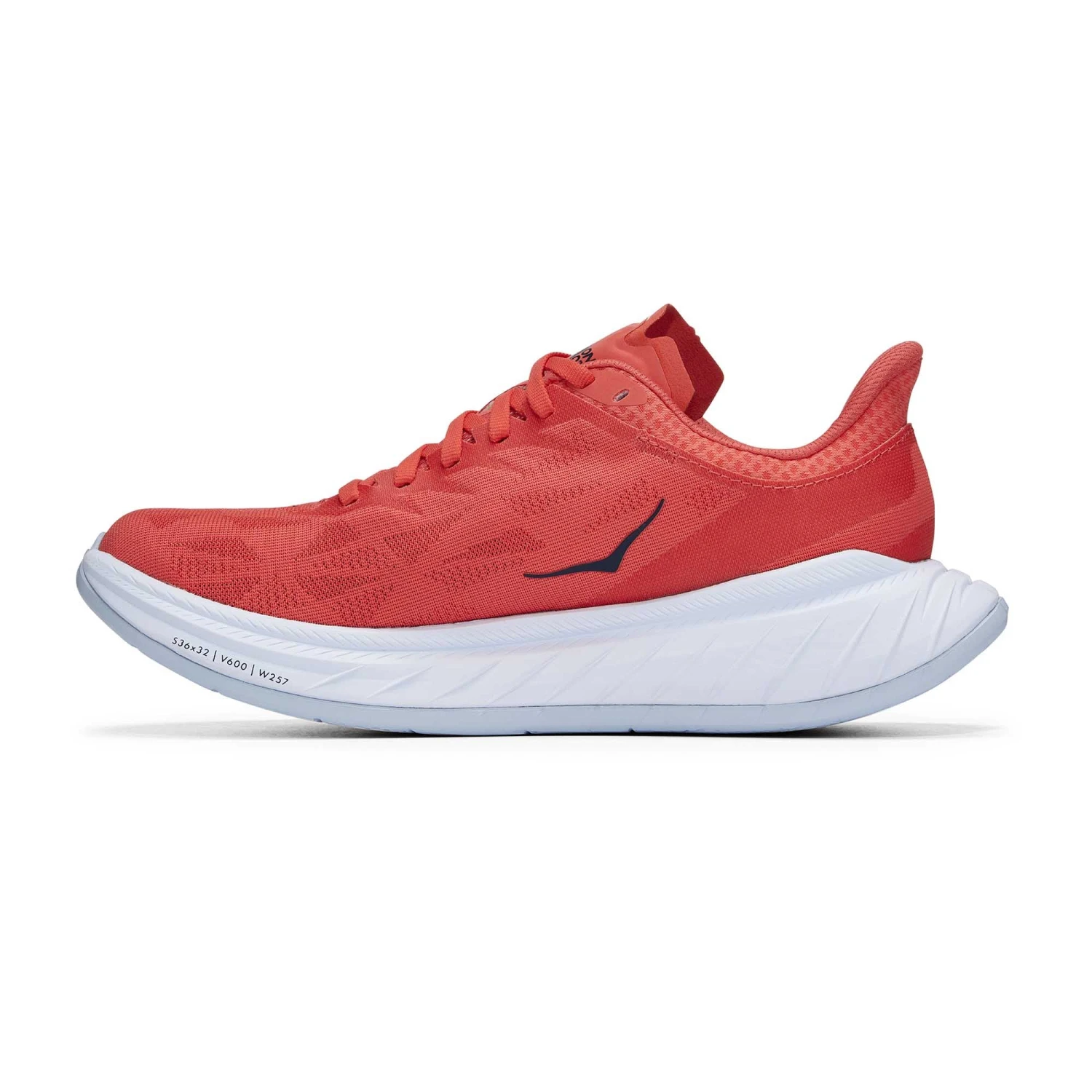 Hoka One One Hoka | Women's Carbon X 2 Running Shoes - Hot Coral 4 Hoka One One Hoka | Women's Carbon X 2 Running Shoes - Hot Coral - Image 2