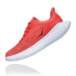 Hoka One One Hoka | Women's Carbon X 2 Running Shoes - Hot Coral 14 Hoka One One Hoka | Women's Carbon X 2 Running Shoes - Hot Coral -Nike Store 1113527HCBI F hoka carbonx2 leftangle