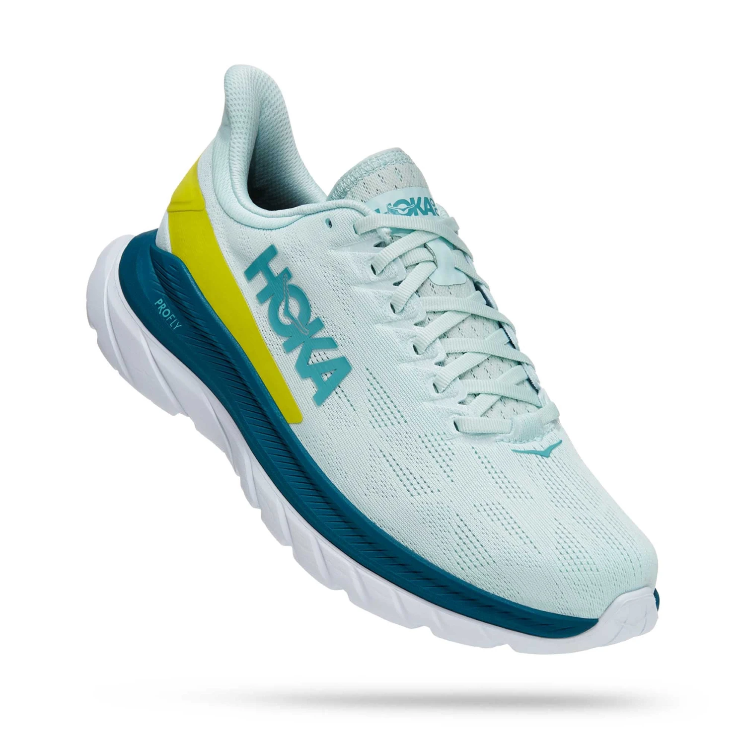 Hoka One One Hoka | Men's Mach 4 Running Shoes - Blue Glass 4 Hoka One One Hoka | Men's Mach 4 Running Shoes - Blue Glass - Image 2