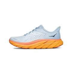 Hoka One One Hoka | Women's Clifton 8 Wide Running Shoes - Summer Song -Nike Store 1119394 SSIF W Hoka Clifton8 side4 68c63f26 2593 43cf affe 2a532fd2c735