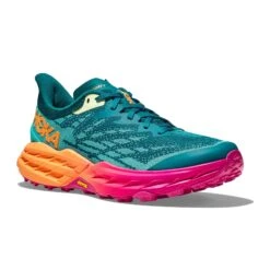 Hoka One One Hoka | Men's Speedgoat 5 Running Shoes - Deep Lake -Nike Store 1123157 DLCR M Hoka Speedgoat frontisde