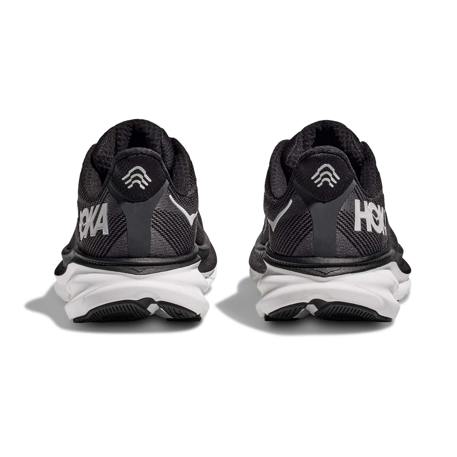 Hoka One One Hoka | Men's Clifton 9 Wide Running Shoes - Black 6 Hoka One One Hoka | Men's Clifton 9 Wide Running Shoes - Black - Image 4