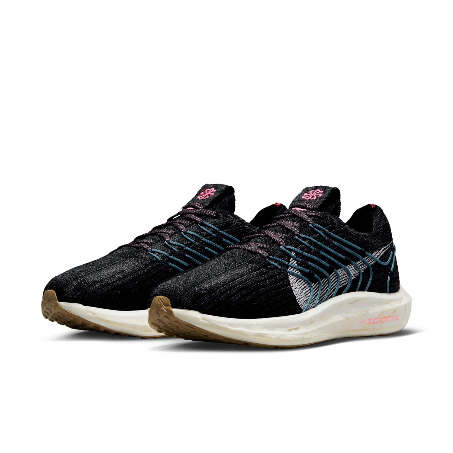Nike | Women's Pegasus Turbo Flyknit Next Nature Running Shoes - Black 4 Nike | Women's Pegasus Turbo Flyknit Next Nature Running Shoes - Black - Image 2