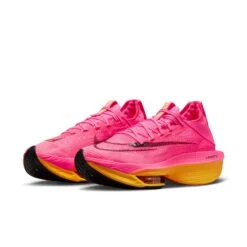 Nike | Women's Alphafly 2 Road Racing Shoes - Hyper Pink 13 Nike | Women's Alphafly 2 Road Racing Shoes - Hyper Pink -Nike Store DN3559 600 W Nike AlphaflyNEXT Flyknit2 frontside
