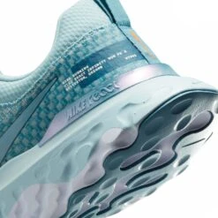 Nike | Men's React Infinity Run Flyknit 3 Running Shoes - Ocean Bliss -Nike Store DZ3014 400 M Nike ReactInfinityRunFlyknit3 heel