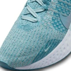 Nike | Men's React Infinity Run Flyknit 3 Running Shoes - Ocean Bliss -Nike Store DZ3014 400 M Nike ReactInfinityRunFlyknit3 toe