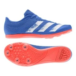 Adidas | Junior-Unisex Allroundstar Running Spikes - Glory Blue -Nike Store EG1207 J adidas allroundjspike dualview