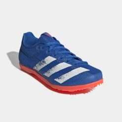 Adidas | Junior-Unisex Allroundstar Running Spikes - Glory Blue -Nike Store EG1207 J adidas allroundjspike front