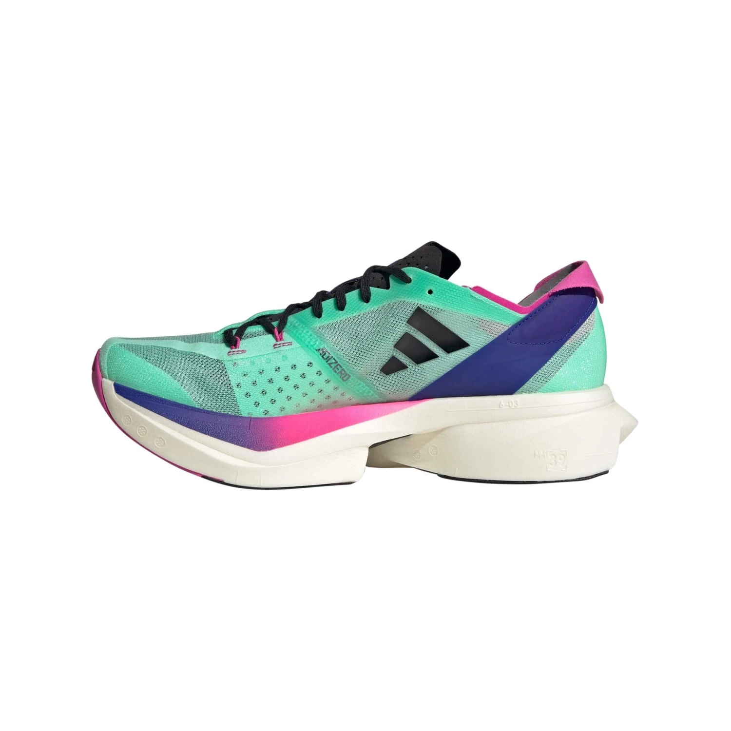 Adidas | Unisex Adizero Adios Pro 3 Running Shoes - Pulse Mint 4 Adidas | Unisex Adizero Adios Pro 3 Running Shoes - Pulse Mint - Image 2