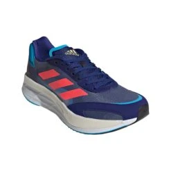 Adidas | Men's Adizero Boston 10 Running Shoes - Legacy Indigo -Nike Store GY0906 M Adidas AdizeroBoston10RunningShoes frontside