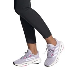 Adidas | Women's Solar Glide 6 Running Shoes - Silver Dawn -Nike Store HP7655 W adidas SolarGlide6 onfeet