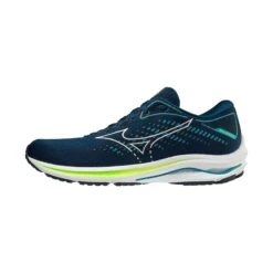Mizuno | Men's Wave Rider 25 Running Shoes - Gibraltar Sea 13 Mizuno | Men's Wave Rider 25 Running Shoes - Gibraltar Sea -Nike Store J1GC210302 M mizuno waverider25 left