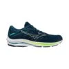 Mizuno | Men's Wave Rider 25 Running Shoes - Gibraltar Sea -Nike Store J1GC210302 M mizuno waverider25 right