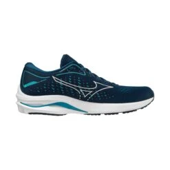 Mizuno | Men's Wave Rider 25 Running Shoes - Gibraltar Sea 14 Mizuno | Men's Wave Rider 25 Running Shoes - Gibraltar Sea -Nike Store J1GC210302 M mizuno waverider25 rightinner