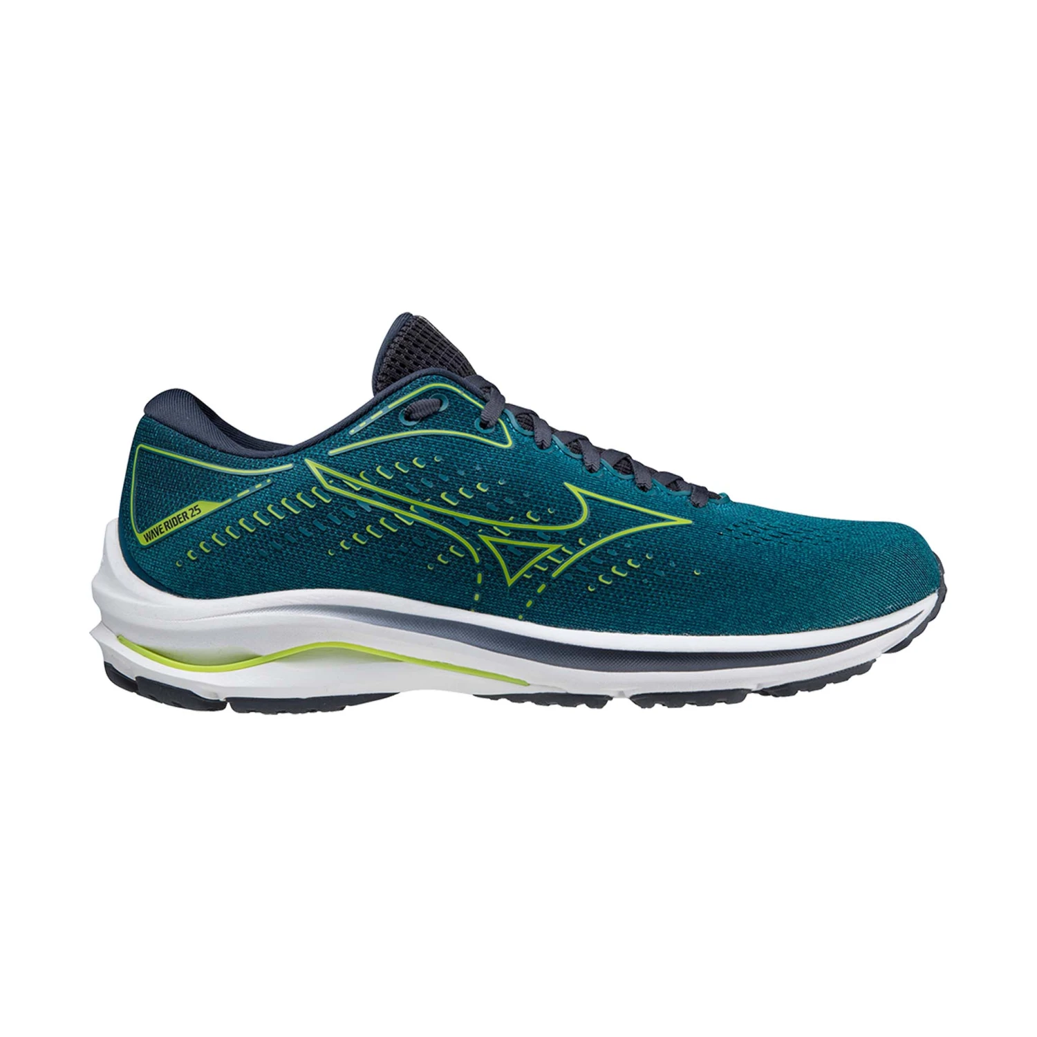 Mizuno | Men's Wave Rider 25 Running Shoes - Harbour Blue 3 Mizuno | Men's Wave Rider 25 Running Shoes - Harbour Blue
