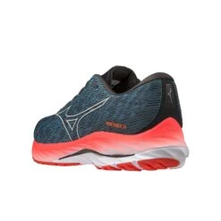 Mizuno | Men's Wave Rider 26 Running Shoes - Provincial Blue -Nike Store J1GC220351 M Mizuno WaveRider26 backside