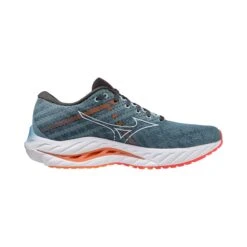 Mizuno | Men's Wave Inspire 19 Running Shoes - Provincial Blue -Nike Store J1GC234401 M Mizuno WaveInspire19 side2