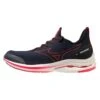 Mizuno | Women's Wave Rider Neo Running Shoes - Navy -Nike Store J1GD207809 F mizuno waveriderneo left