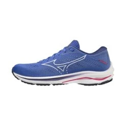 Mizuno | Women's Wave Rider 25 Running Shoes - Amparo Blue -Nike Store J1GD210300 F mizuno waverider25 left
