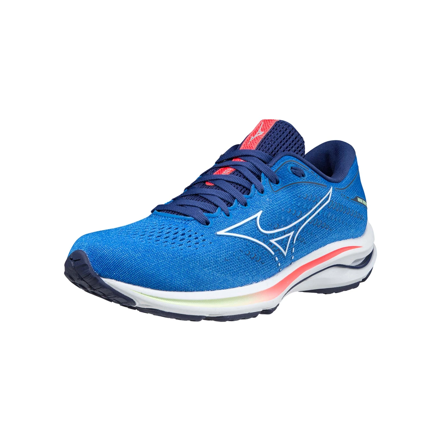 Mizuno | Women's Wave Rider 25 Running Shoes - Blue 4 Mizuno | Women's Wave Rider 25 Running Shoes - Blue - Image 2