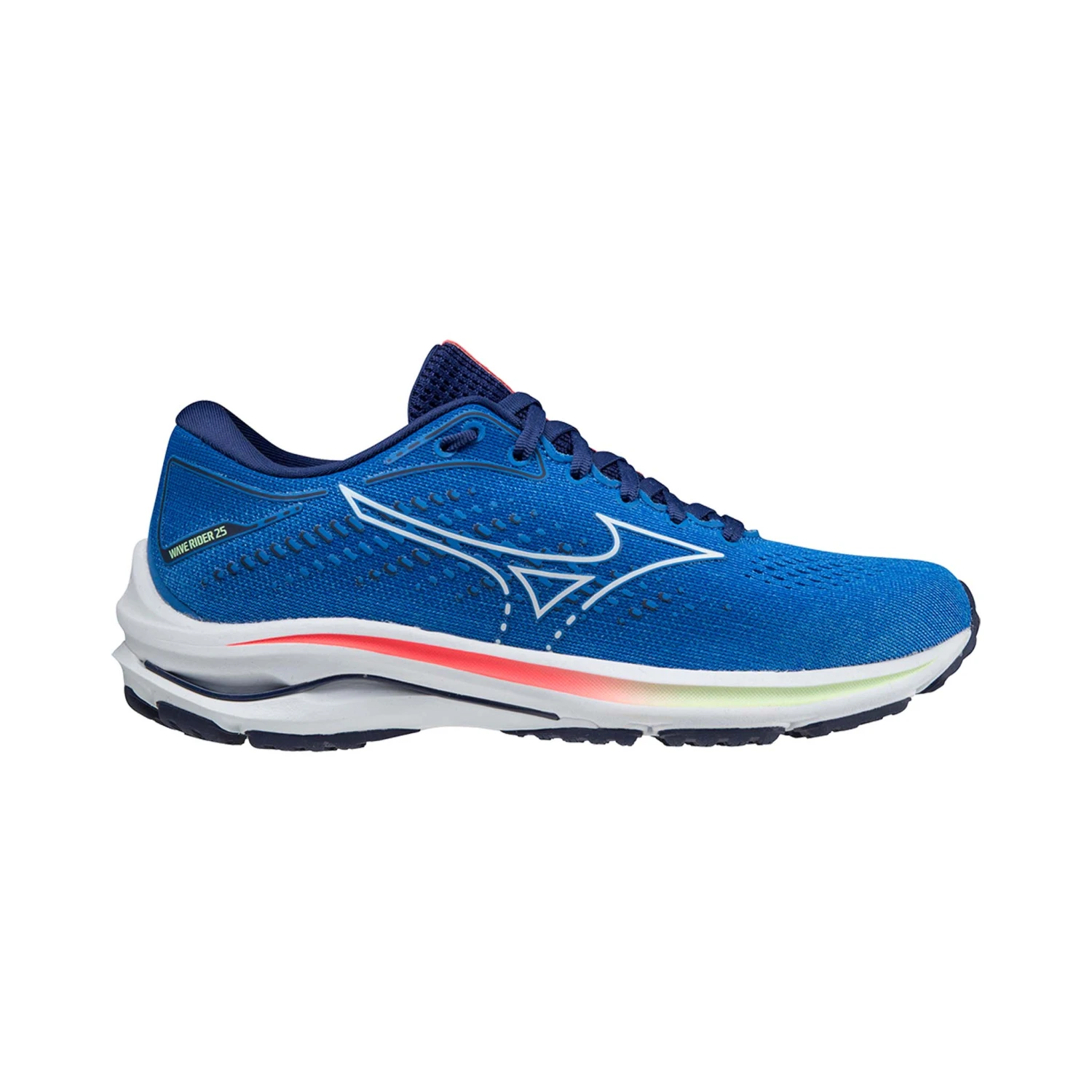 Mizuno | Women's Wave Rider 25 Running Shoes - Blue 3 Mizuno | Women's Wave Rider 25 Running Shoes - Blue
