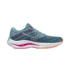 Mizuno | Women's Wave Inspire 19 Running Shoes - Provincial Blue -Nike Store J1GD234421 W Mizuno WaveInspire19 side2