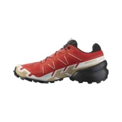 Salomon | Men's Speedcross 6 Running Shoes - Fiery Red -Nike Store L41738200 M Salomon Speedcross6 side2